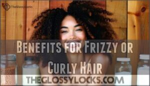 benefits for frizzy or curly hair