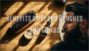 benefits of beard brushes and combs
