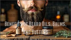 benefits of beard oils, balms, and butters