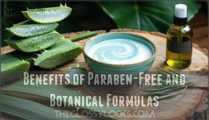 benefits of paraben-free and botanical formulas