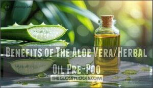 benefits of the aloe vera/herbal oil pre-poo