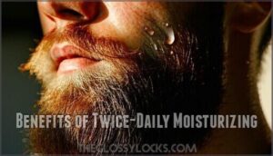 benefits of twice-daily moisturizing