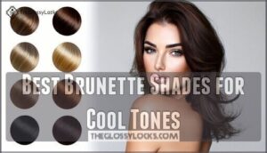 best brunette shades for cool tones