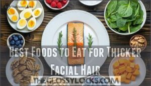 best foods to eat for thicker facial hair