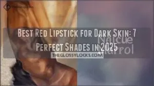 best red lipstick for dark skin