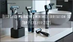 best shaving razors minimize irritation
