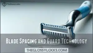 blade spacing and guard technology