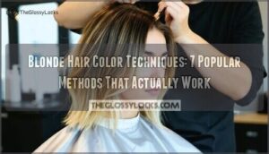 blonde hair color techniques
