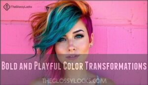 bold and playful color transformations