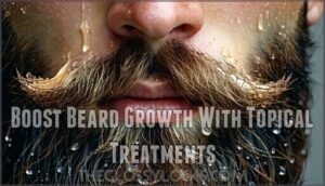 boost beard growth with topical treatments