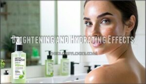 brightening and hydrating effects