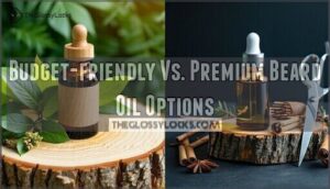budget-friendly vs. premium beard oil options