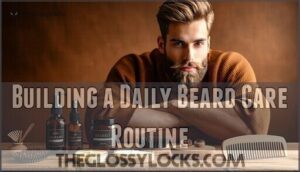 building a daily beard care routine