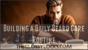building a daily beard care routine