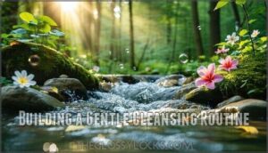 building a gentle cleansing routine