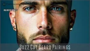 buzz cut beard pairings