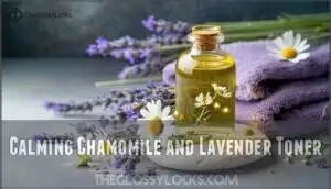 calming chamomile and lavender toner