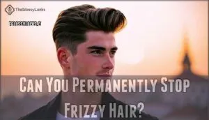can you permanently stop frizzy hair