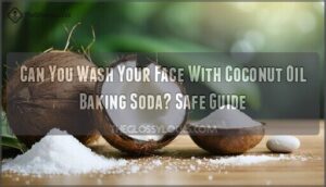 can you wash your face with coconut oil baking soda