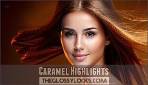 caramel highlights