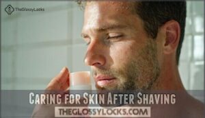 caring for skin after shaving