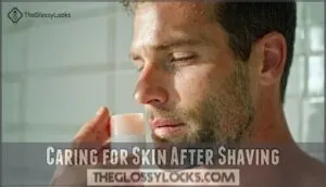caring for skin after shaving