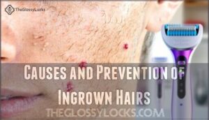causes and prevention of ingrown hairs