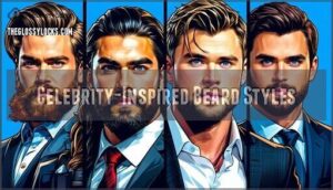 celebrity-inspired beard styles