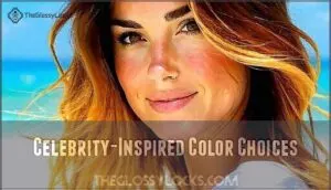 celebrity-inspired color choices