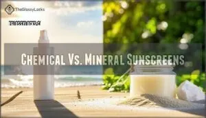 chemical vs. mineral sunscreens
