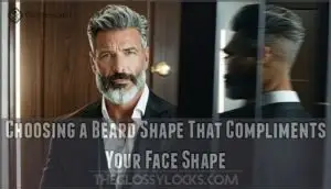 choosing a beard shape that compliments your face shape