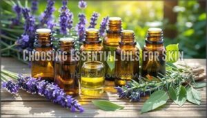 choosing essential oils for skin