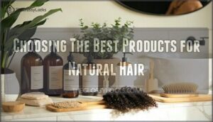 choosing the best products for natural hair