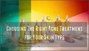 choosing the right acne treatment for your skin type