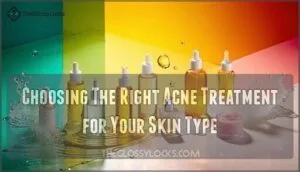 choosing the right acne treatment for your skin type