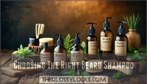choosing the right beard shampoo