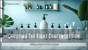 choosing the right concentration