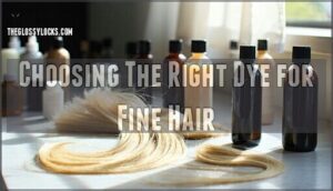 choosing the right dye for fine hair