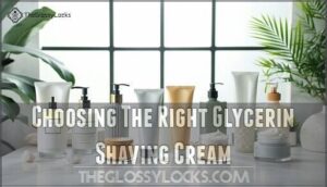 choosing the right glycerin shaving cream