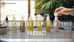 choosing the right hair toner product