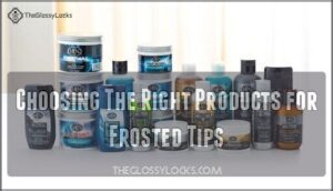 choosing the right products for frosted tips