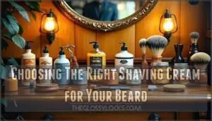 choosing the right shaving cream for your beard