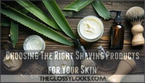 choosing the right shaving products for your skin