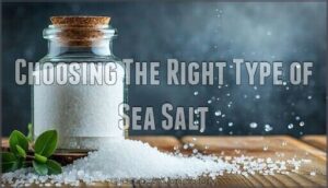choosing the right type of sea salt
