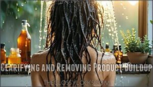 clarifying and removing product buildup