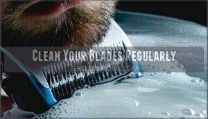 clean your blades regularly