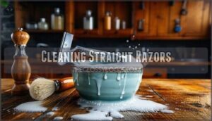cleaning straight razors