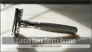 closed comb safety razors