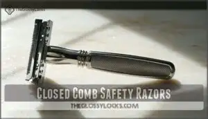 closed comb safety razors