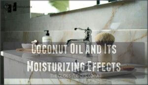 coconut oil and its moisturizing effects